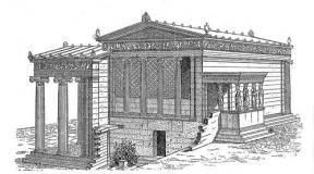 Hram Erehtejon - jedan od glavnih hramova atinske Akropolje