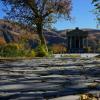 Geghard temple in Armenia.  Garni and Geghard.  Armenia.  Avazan Rock Church