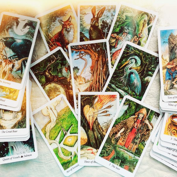 Elf tarot pădure elaborare poveste tarot