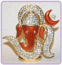 Where to position and activation of the amulet of the God of wisdom Ganesha