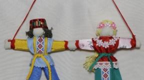 Protect dolls with your own hands from fabric and thread: step by step instructions, master class