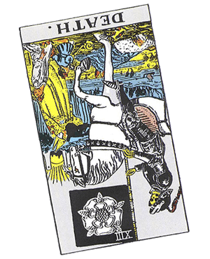 The meaning and interpretation of the tarot card death in fortune telling and its layouts