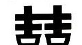 What does the Chinese character look like luck
