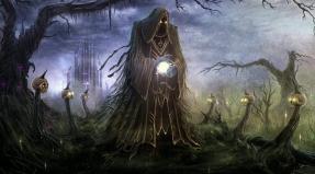 Necromancers.  Who is a necromancer?  Mystical creatures.  White, black magic Who is a necromancer