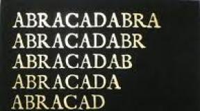 Abracadabra - vrăji magice antice