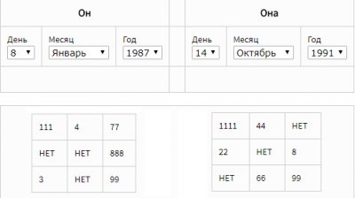 Diagrama vieții după data nașterii