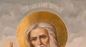 Why the Church did not want to canonize Seraphim of Sarov Seraphim of Sarov - The Appearance of the Virgin