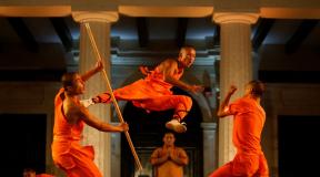 Shaolin monk in the ring